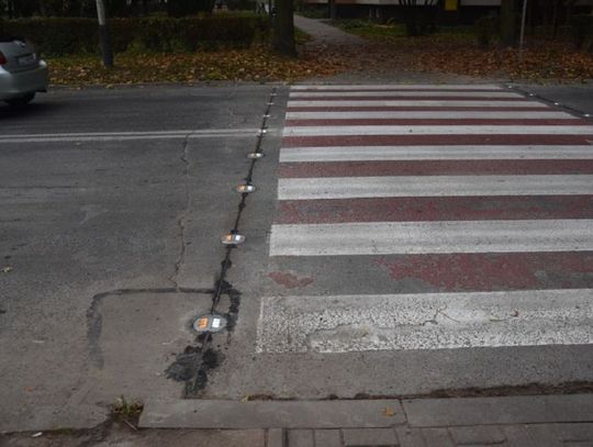 Zamość: Zebra świeci. Nowoczesne przejście dla pieszych przy ul. Wojska Polskiego