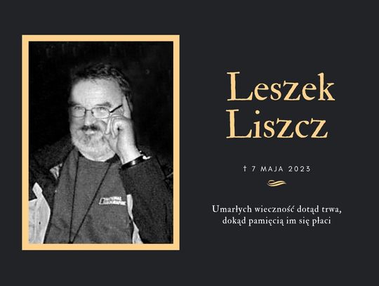 Zamość: Zmarł Leszek Liszcz. Wielki miłośnik i propagator jazzu