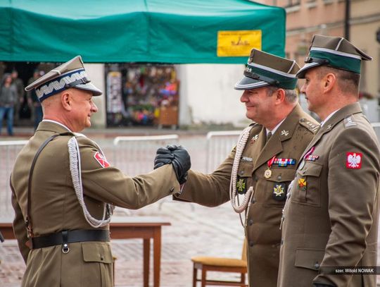 Przekazanie dowództwa 18 Zamojskiego Pułku Przeciwlotniczego. 3 października 2024 roku.