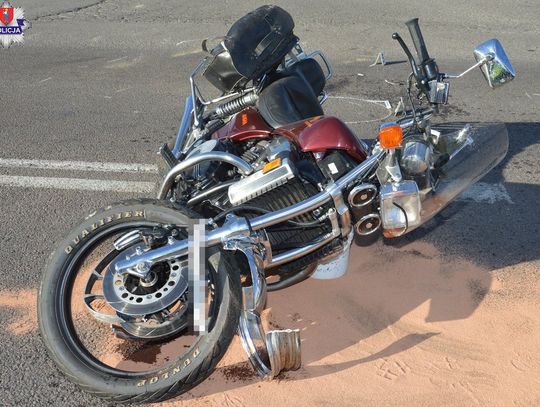 Zawada: Kierowca Seata wymusił pierwszeństwo, motocyklista w szpitalu!