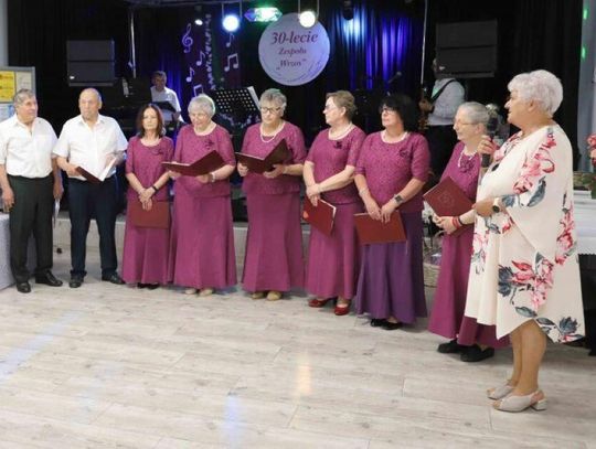 Uroczystość jubileuszu 30-lecia działalności Zespołu Śpiewaczego Wrzos.