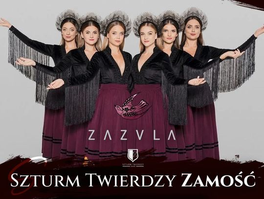 Zespół ZAZULA gwiazdą XXII Szturmu Twierdzy Zamość. Folkowe brzmienia wybrzmią na Rynku Wielkim.