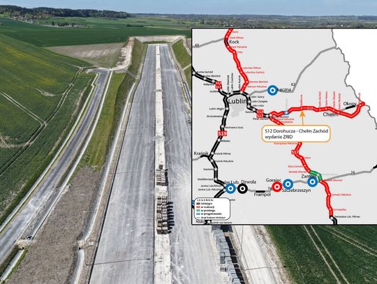 Wojewoda lubelski wydał właśnie decyzję o zezwoleniu na realizację inwestycji drogowej (ZRID) dla kluczowego, ponad 22-kilometrowego fragmentu drogi ekspresowej S12.