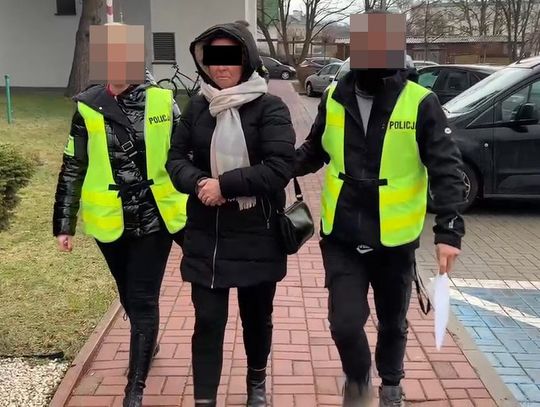 Zatrzymanie 43-latki, mieszkanki powiatu łukowskiego, to wynik prowadzonego śledztwa przez Prokuraturę Okręgową w Lublinie.