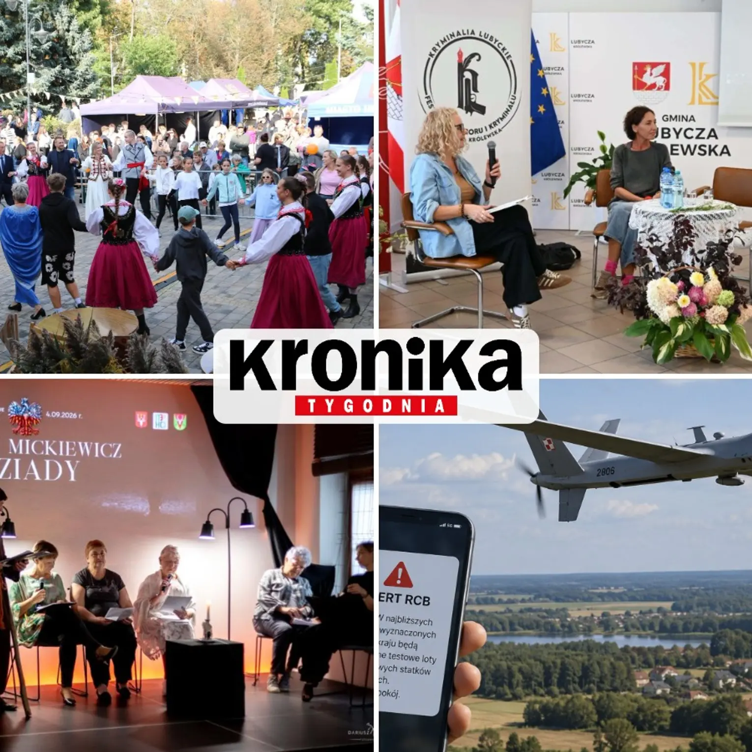 Przegląd wiadomości, 9 września 2026. Zamość, Tomaszów Lubelski, Hrubieszów, Biłgoraj