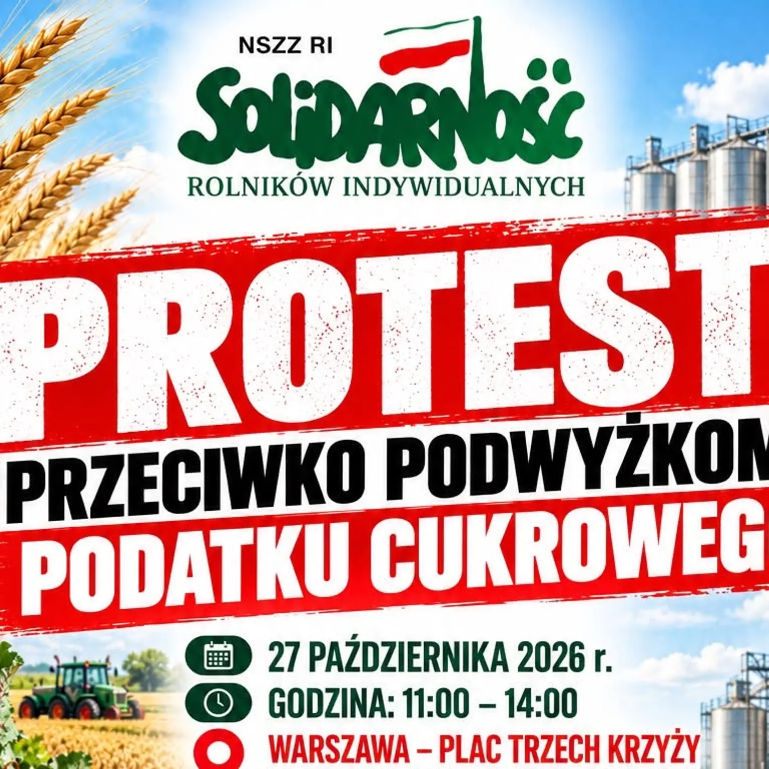 „Solidarność” przeciwko podwyżce podatku cukrowego. Zapowiada pikietę w Warszawie