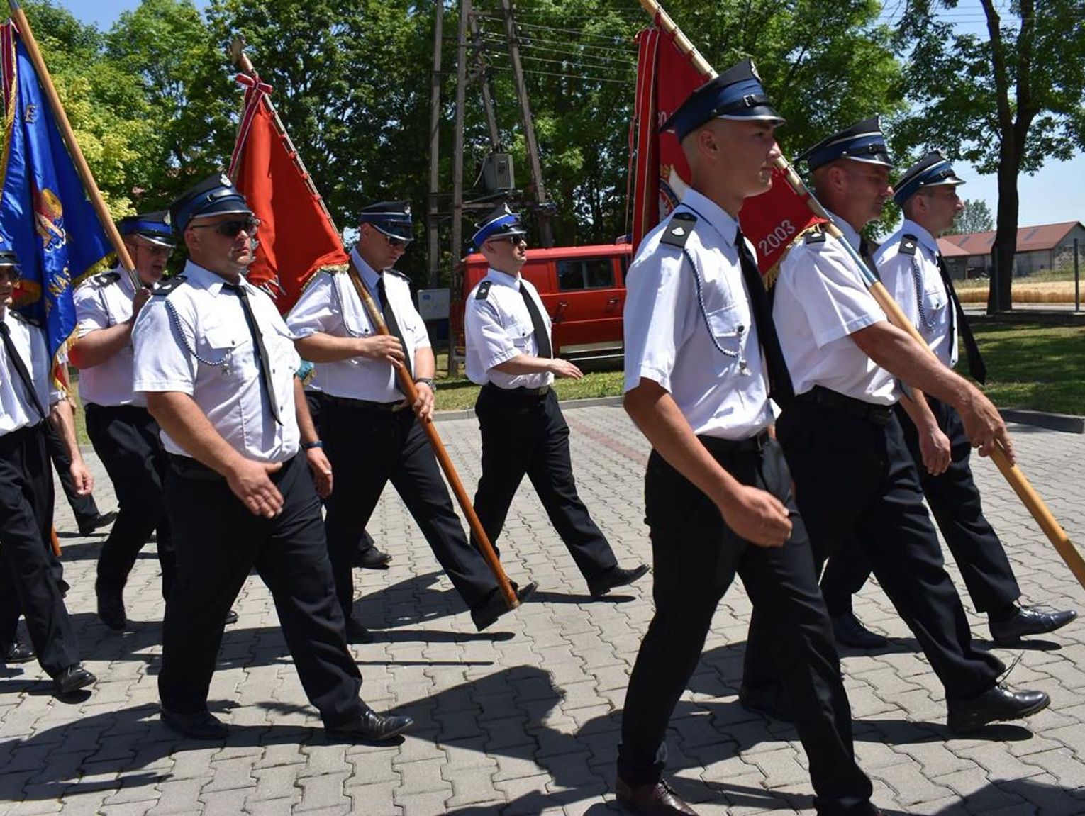 100 lat OSP Śniatycze. Były odznaczenia, podziękowania i odsłonięcie pamiątkowej tablicy [ZDJĘCIA]