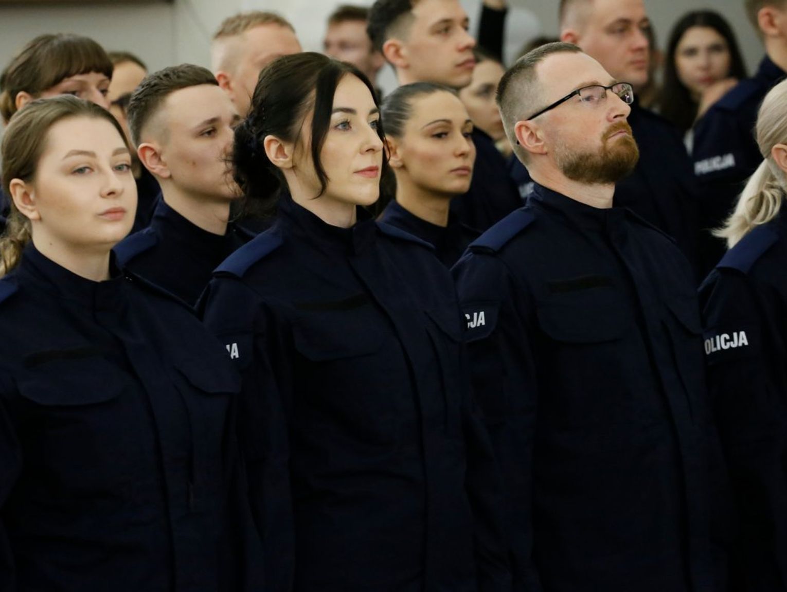 109 nowych funkcjonariuszy w Policji Lubelskiej. Będą pracować m.in. w Zamościu, Tomaszowie i Hrubieszowie [ZDJĘCIA]