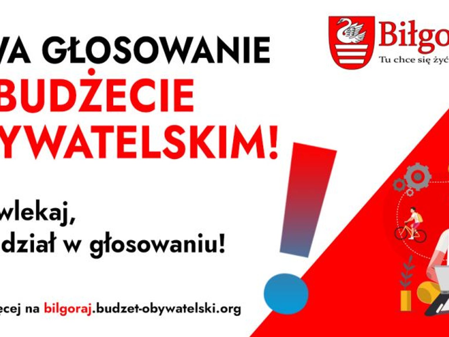 300 tysięcy złotych w rękach Biłgorajan. Zagłosuj na projekt do 30 września