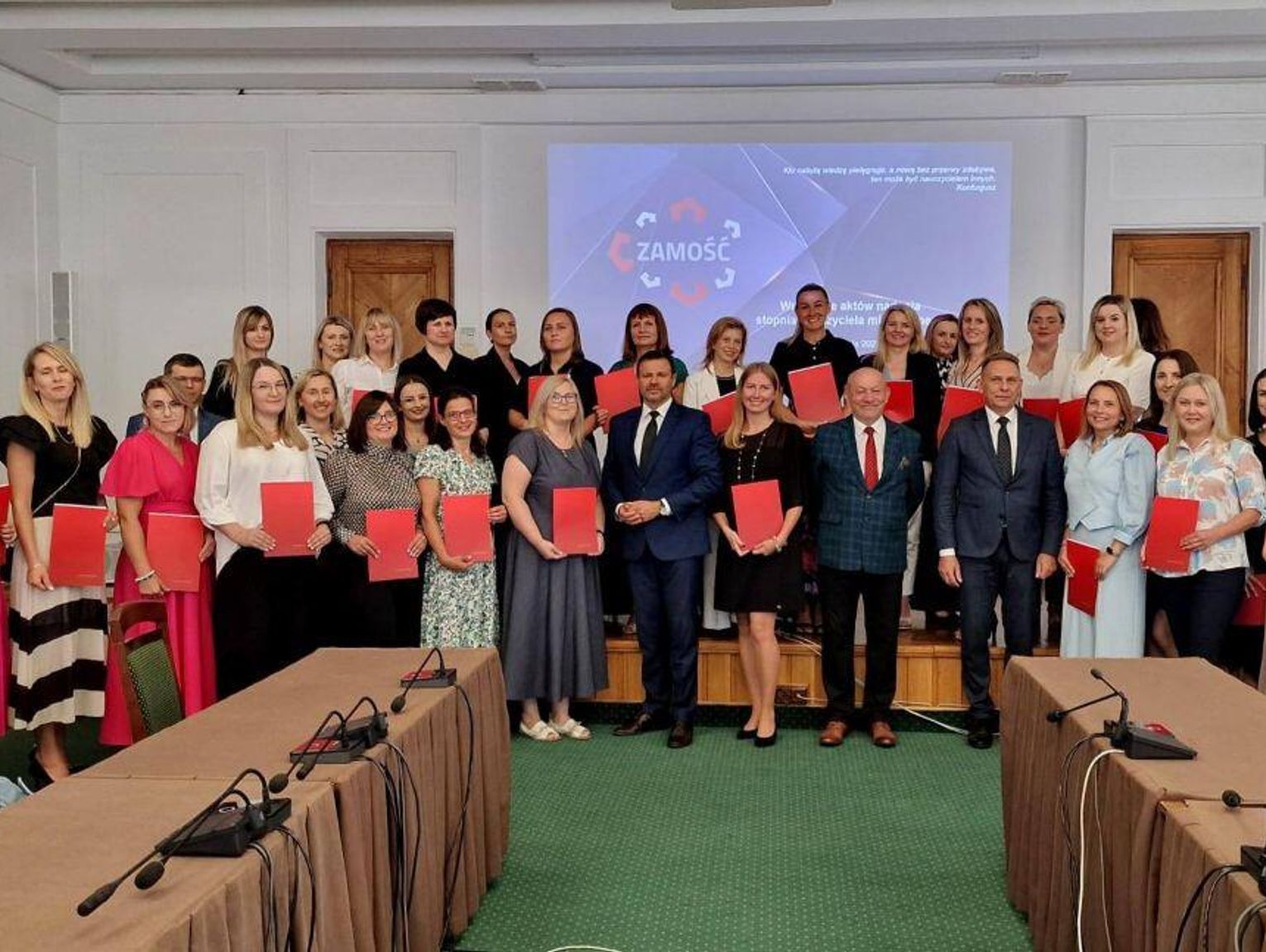 33 zamojskich nauczycieli z awansem zawodowym