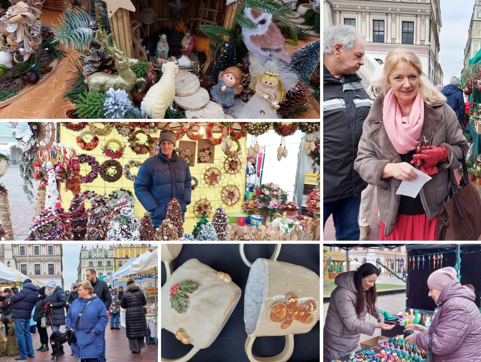 60 wystawców na Jarmarku Świątecznym w Zamościu! Od tych rzeczy trudno oderwać wzrok [ZDJĘCIA]
