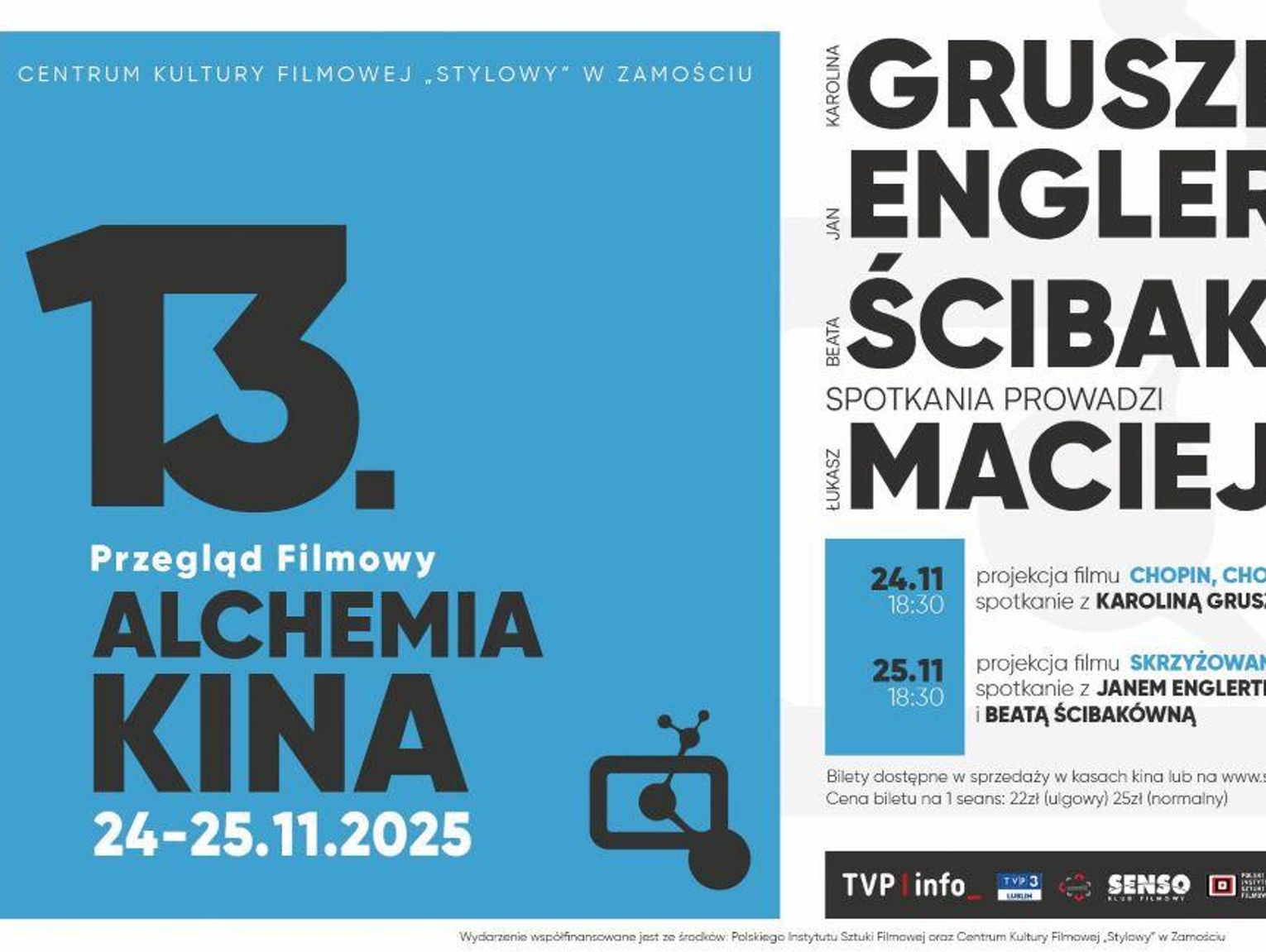 Alchemia z gwiazdami. Karolina Gruszka, Jan Englert i Beata Ścibakówna w Zamościu
