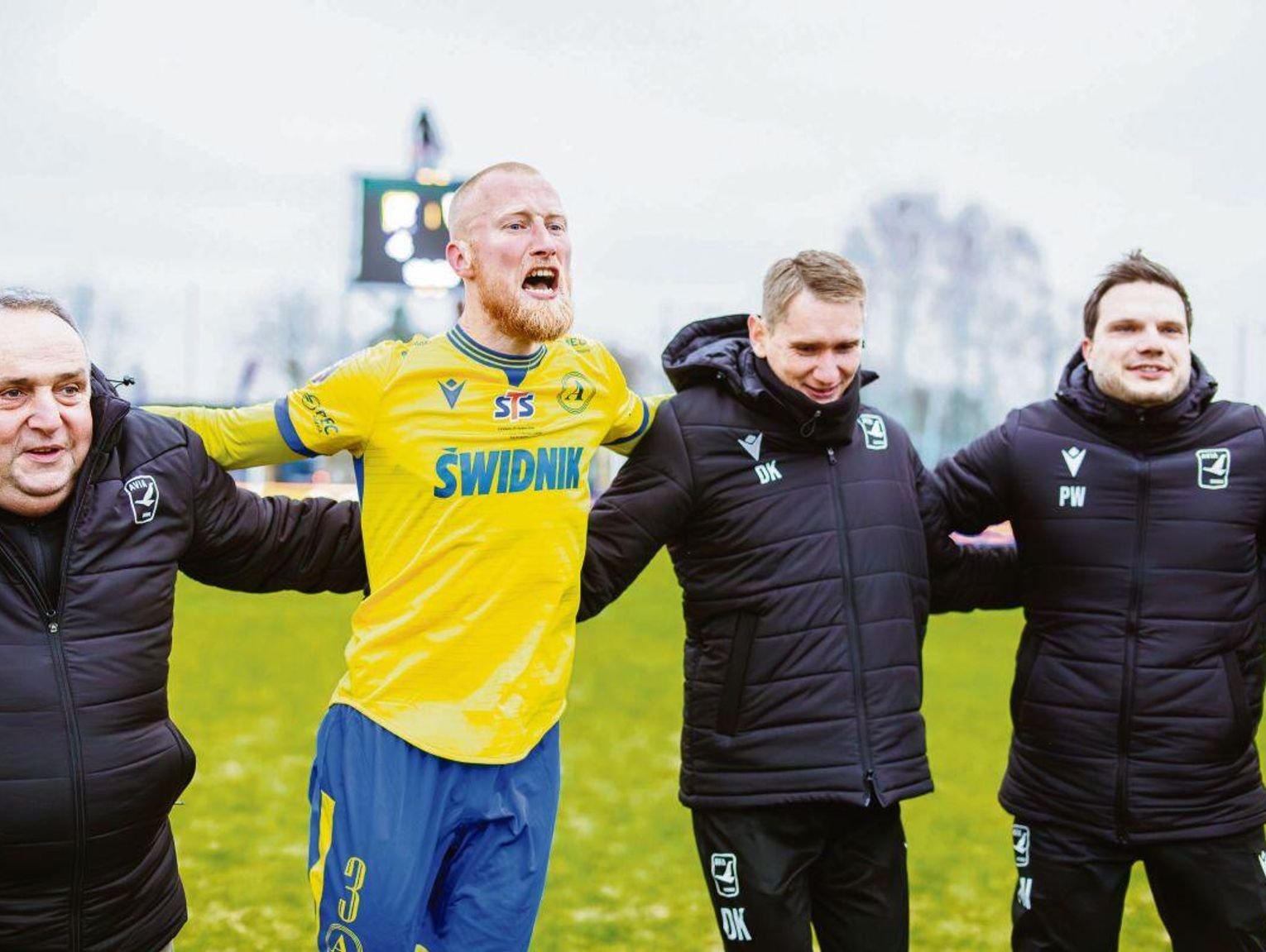 Avia Świdnik celebruje awans do ćwierćfinału Pucharu Polski