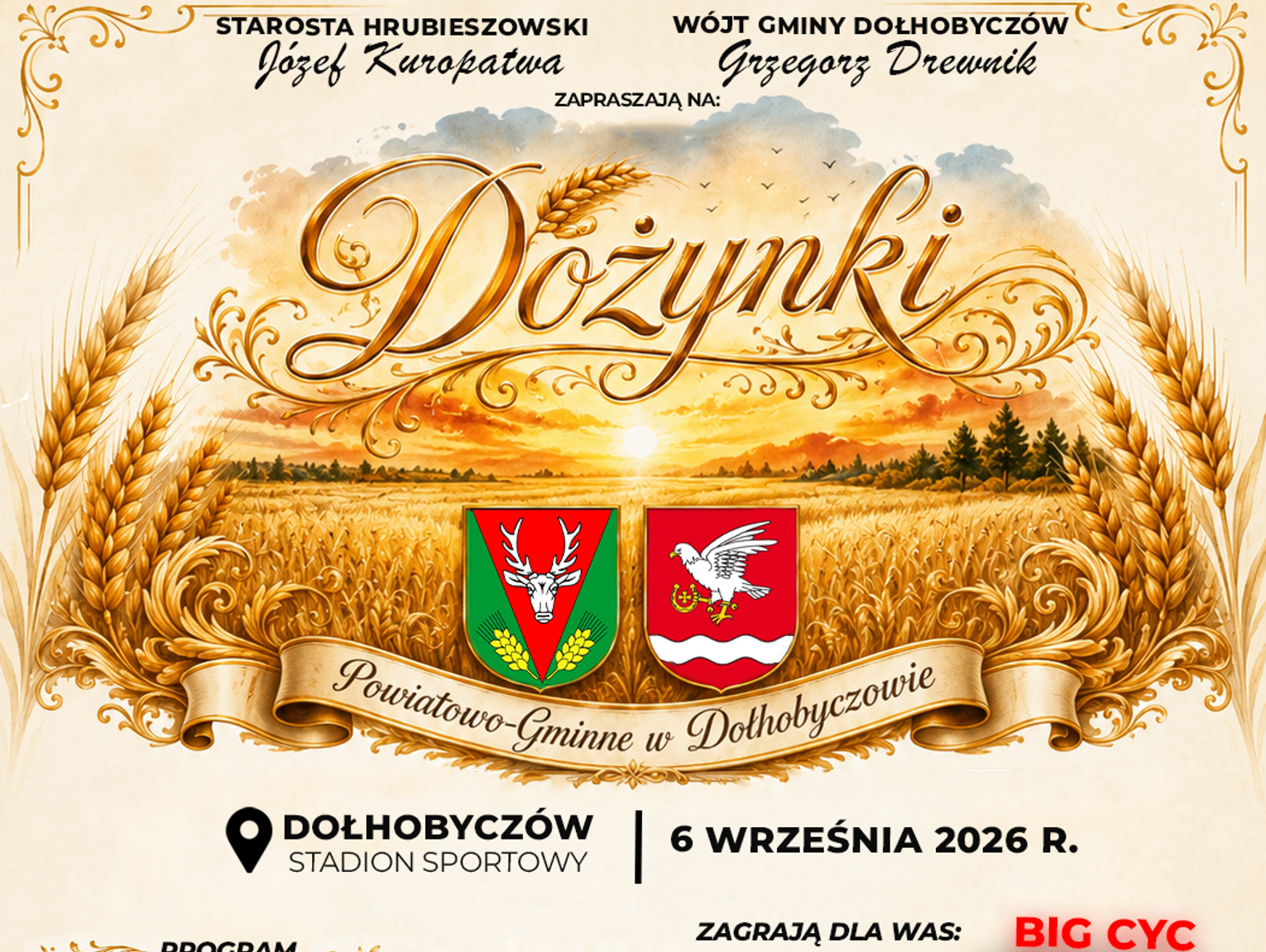 Big Cyc gwiazdą dożynek powiatowych w Dołhobyczowie!