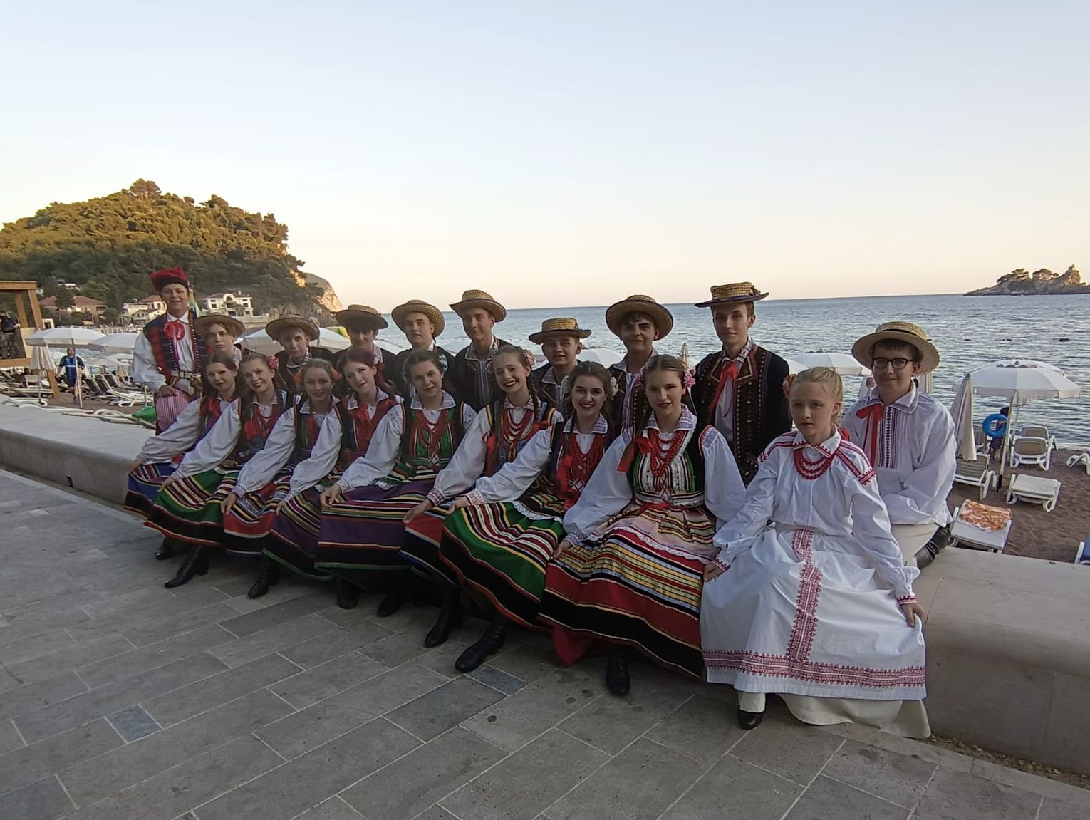 Biłgoraj: Zespoły "Tanew" i "Ada" w Czarnogórze