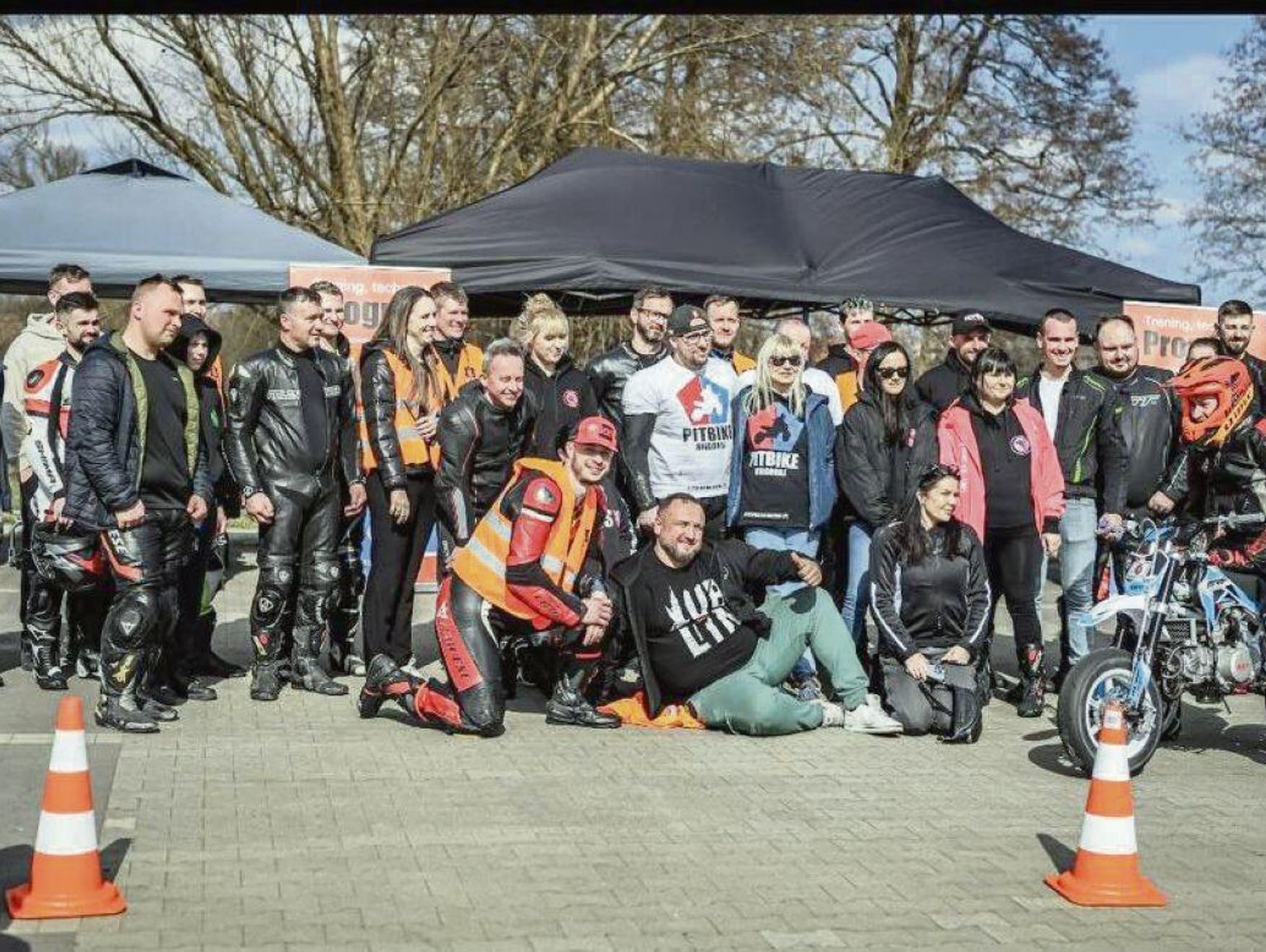 Biłgorajscy motocykliści spektakularnie „spalili” zimę