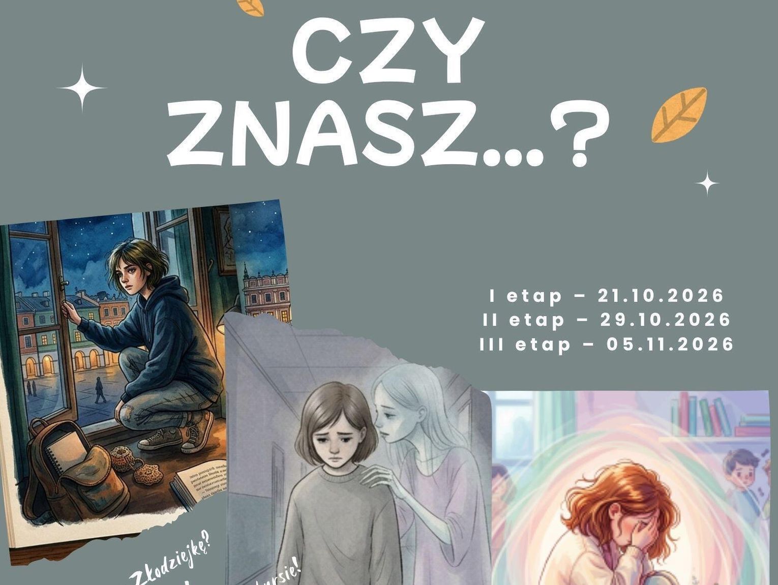 Czy znasz...? Wojewódzki Konkurs Czytelniczy w Zamościu: lektury, terminy i zgłoszenia