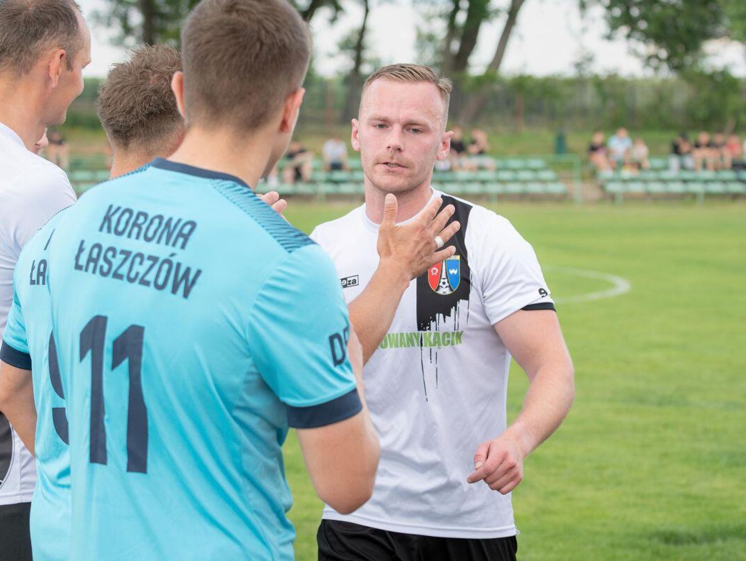 Daniel Pyś żegna się z boiskami. Potok Sitno przegrał z Koroną Łaszczów 2:3