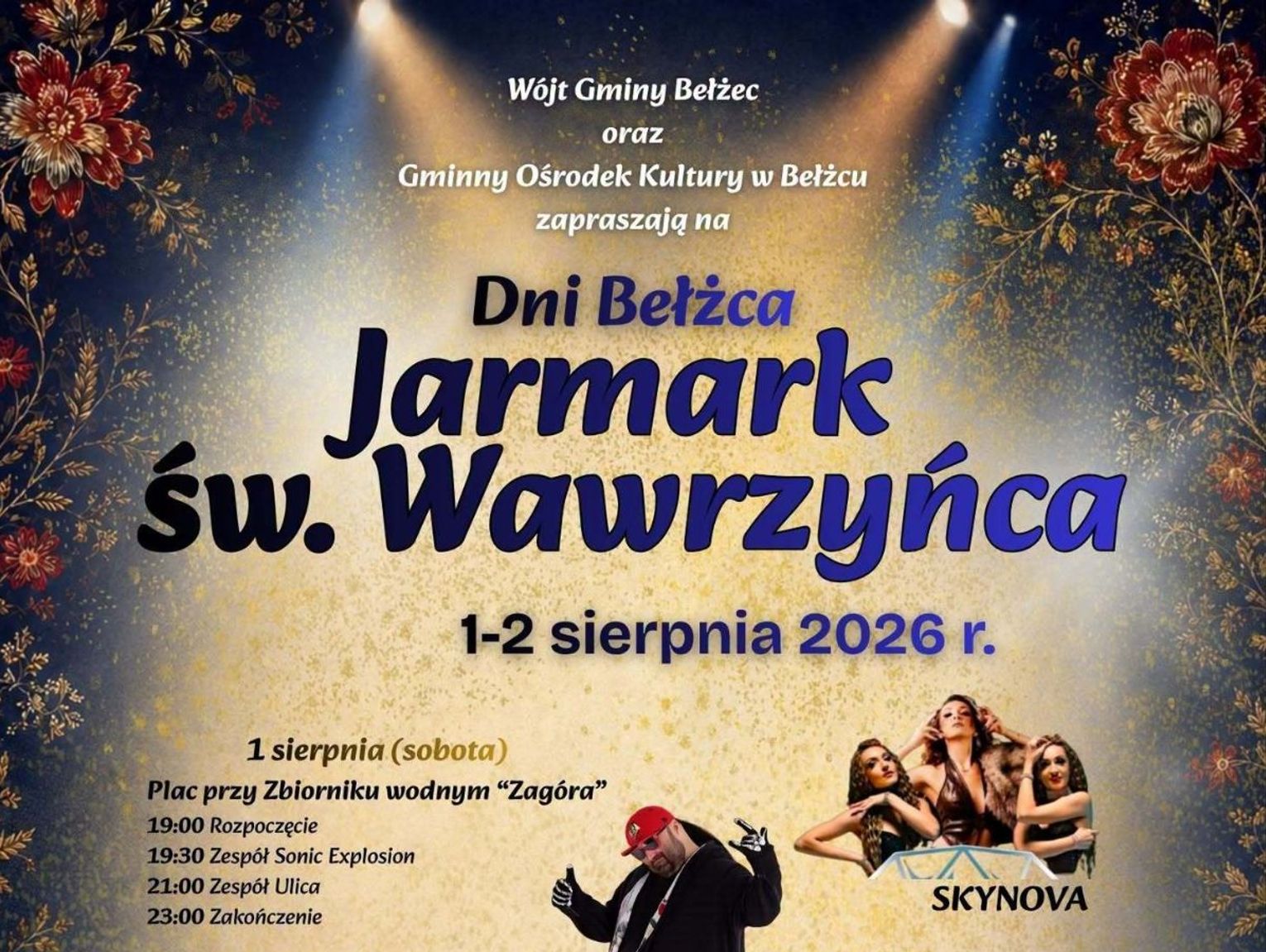 Dni Bełżca i Jarmark św. Wawrzyńca. Ronnie Ferrari gwiazdą finału [PROGRAM]