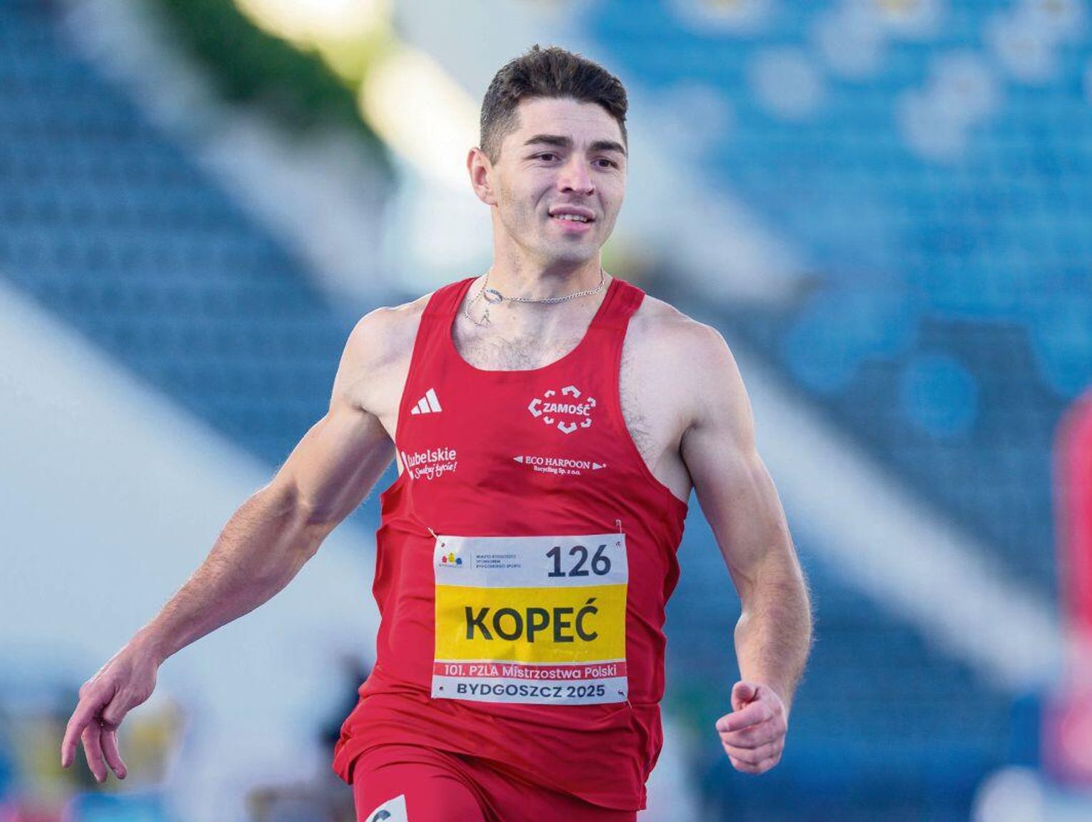 Dominik Kopeć w reprezentacji Polski na lekkoatletyczne mistrzostwa świata w Tokio