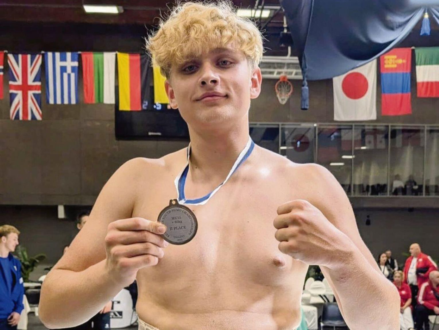 Dwa medale Karola Górskiego z UKS Sorga Zamość na mistrzostwach Europy w sumo