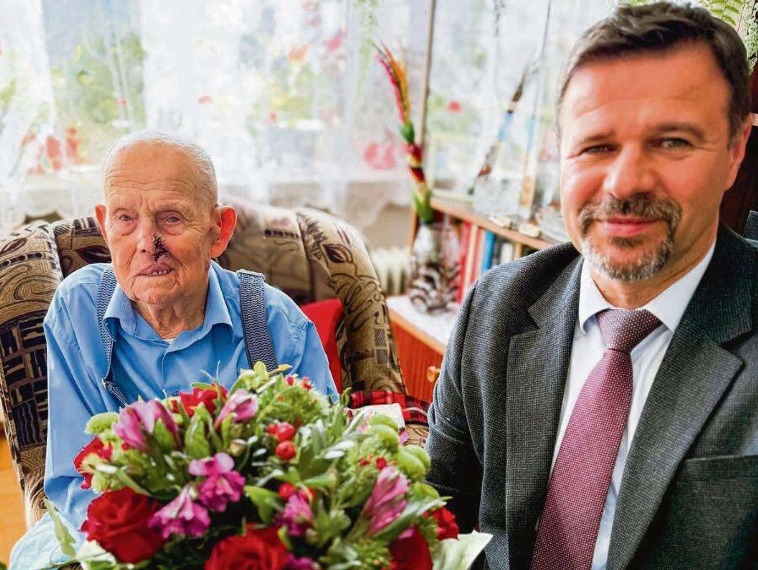 Zamość: Walczył w partyzantce, przestał palić, gdy wszedł zakaz. Dziś Edward Zubrzycki ma dziś 104 lata