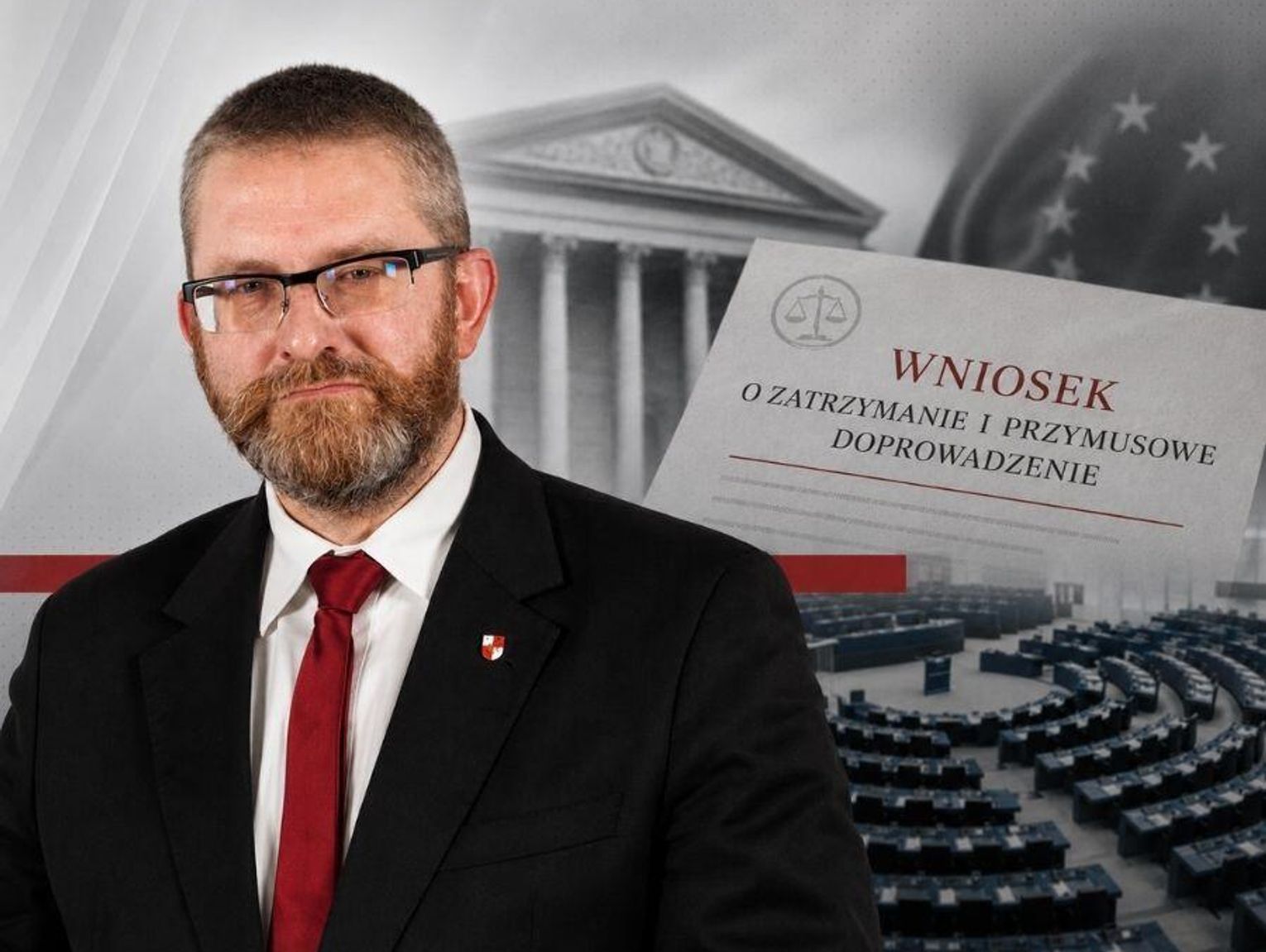 Fiasko pięciu prób przesłuchania Grzegorza Brauna. Jest wniosek o przymusowe doprowadzenie