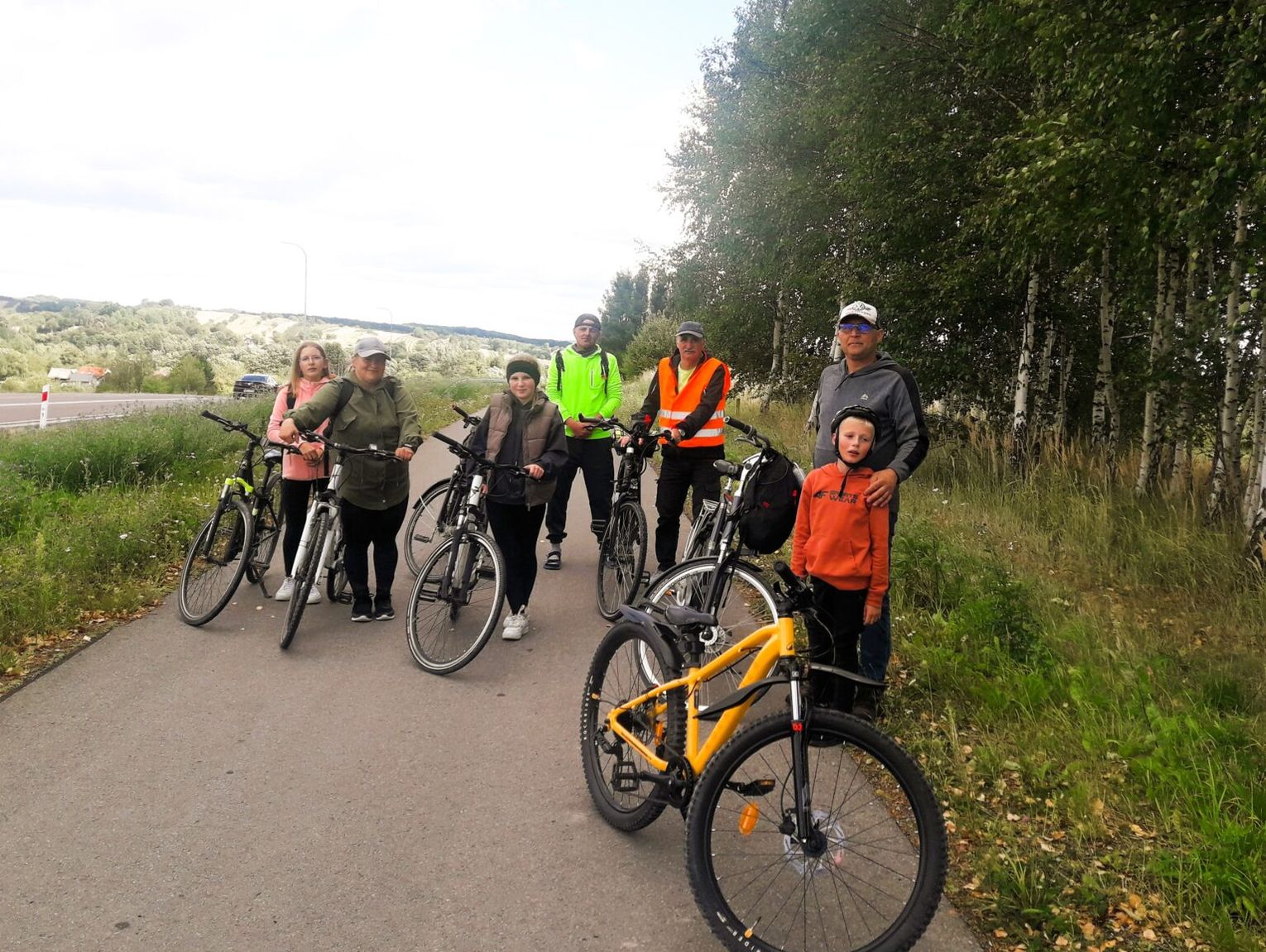 Frampol: Rodzinnie na rowerach