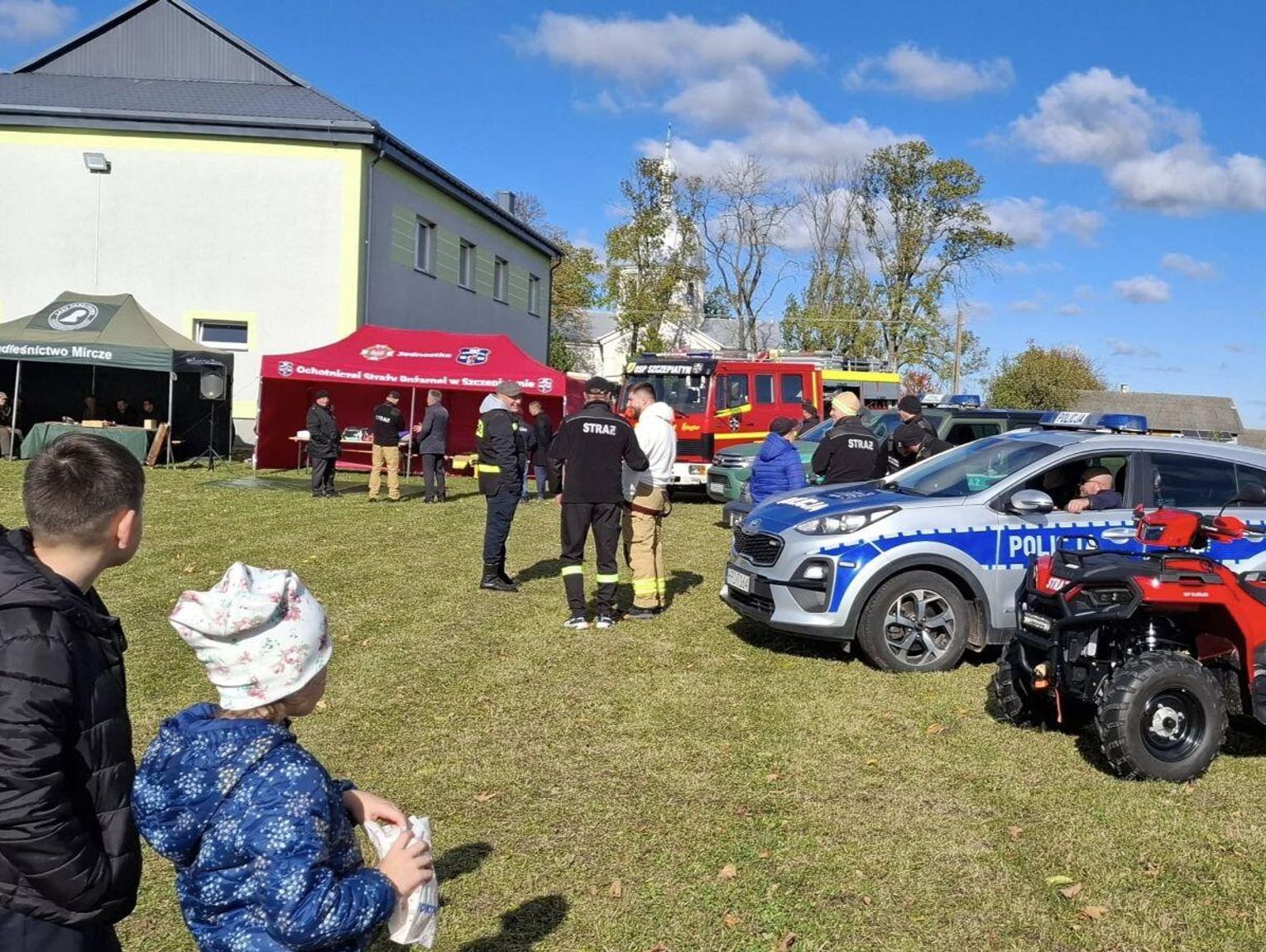 Gm. Ulhówek: Piknik Strażacki w Szczepiatynie. Razem dla bezpieczeństwa