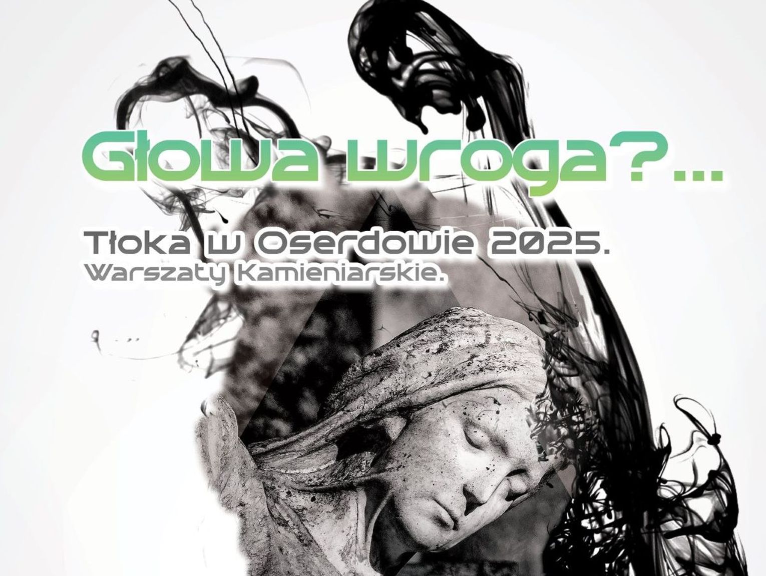 Gm. Ulhówek: Tłoka w Oserdowie pod hasłem „Głowa wroga?”. To otwarte warsztaty kamieniarskie