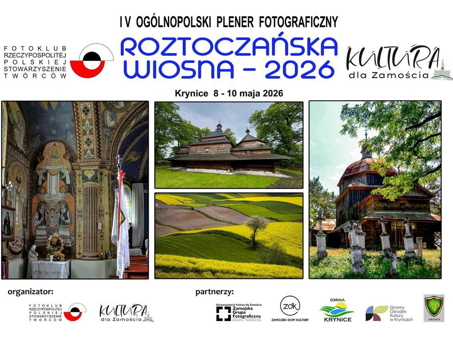 Gmina Krynice: Przygotowują się do Pleneru Fotograficznego "Roztoczańska Wiosna" 2026