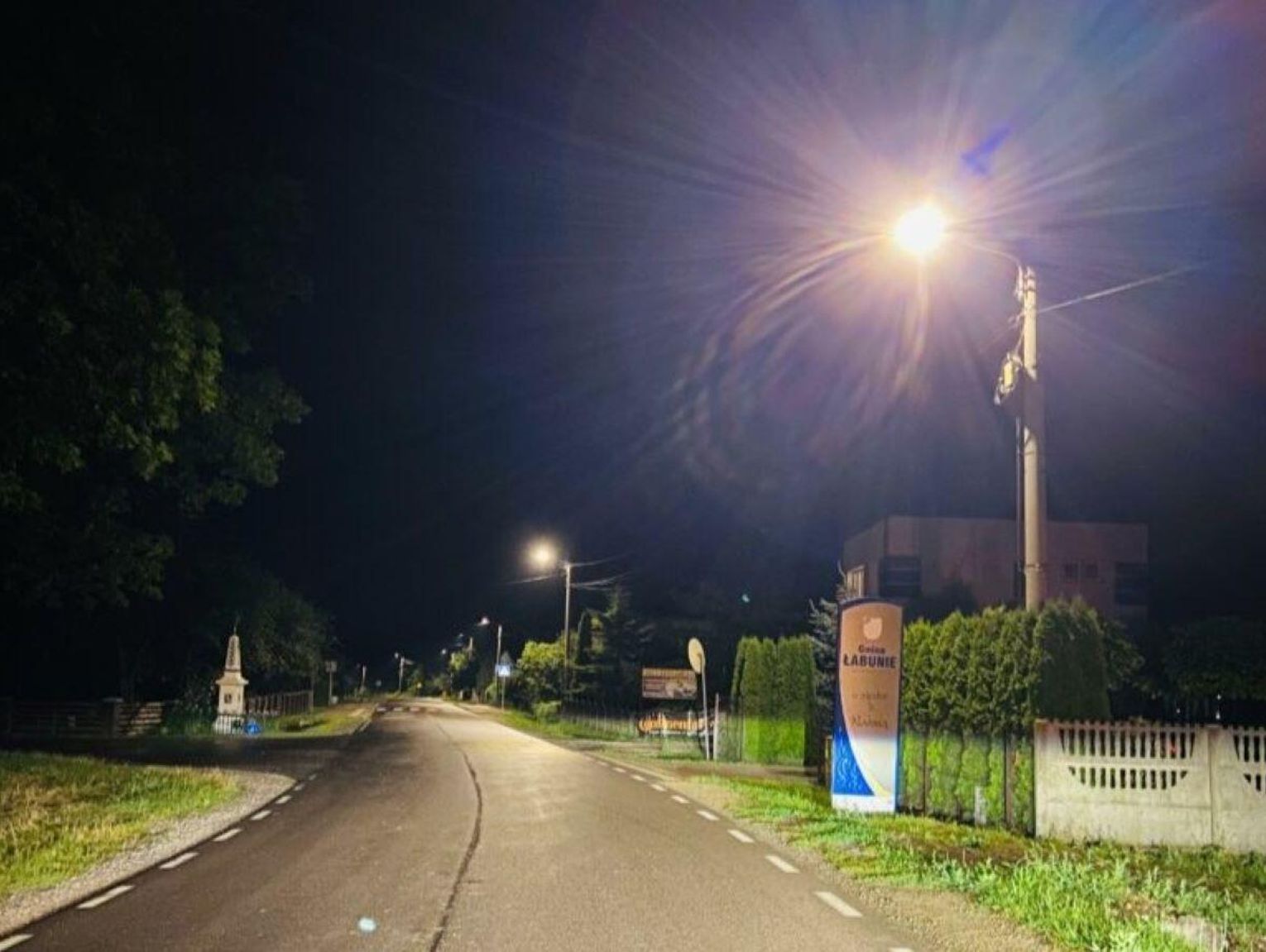 Gmina Łabunie: Nowe lampy w 12 miejscowościach
