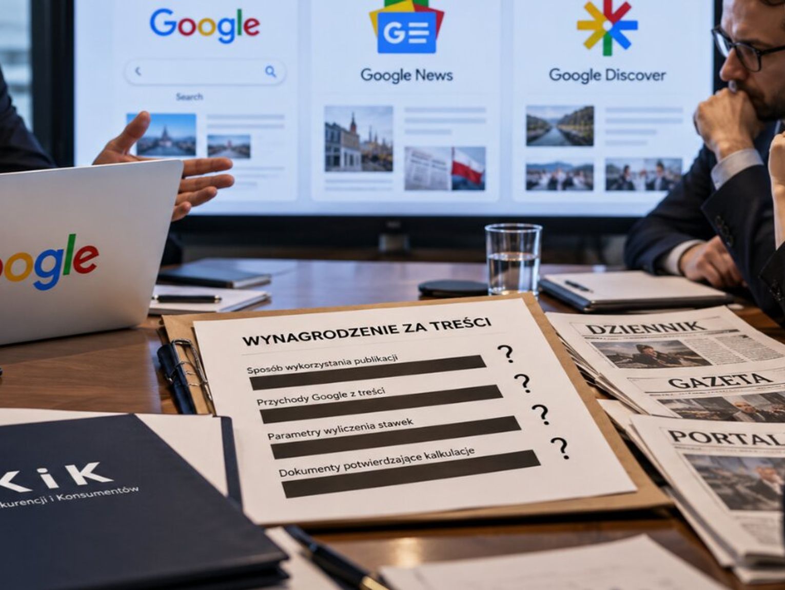 Google pod lupą UOKiK. W tle są pieniądze dla polskich mediów