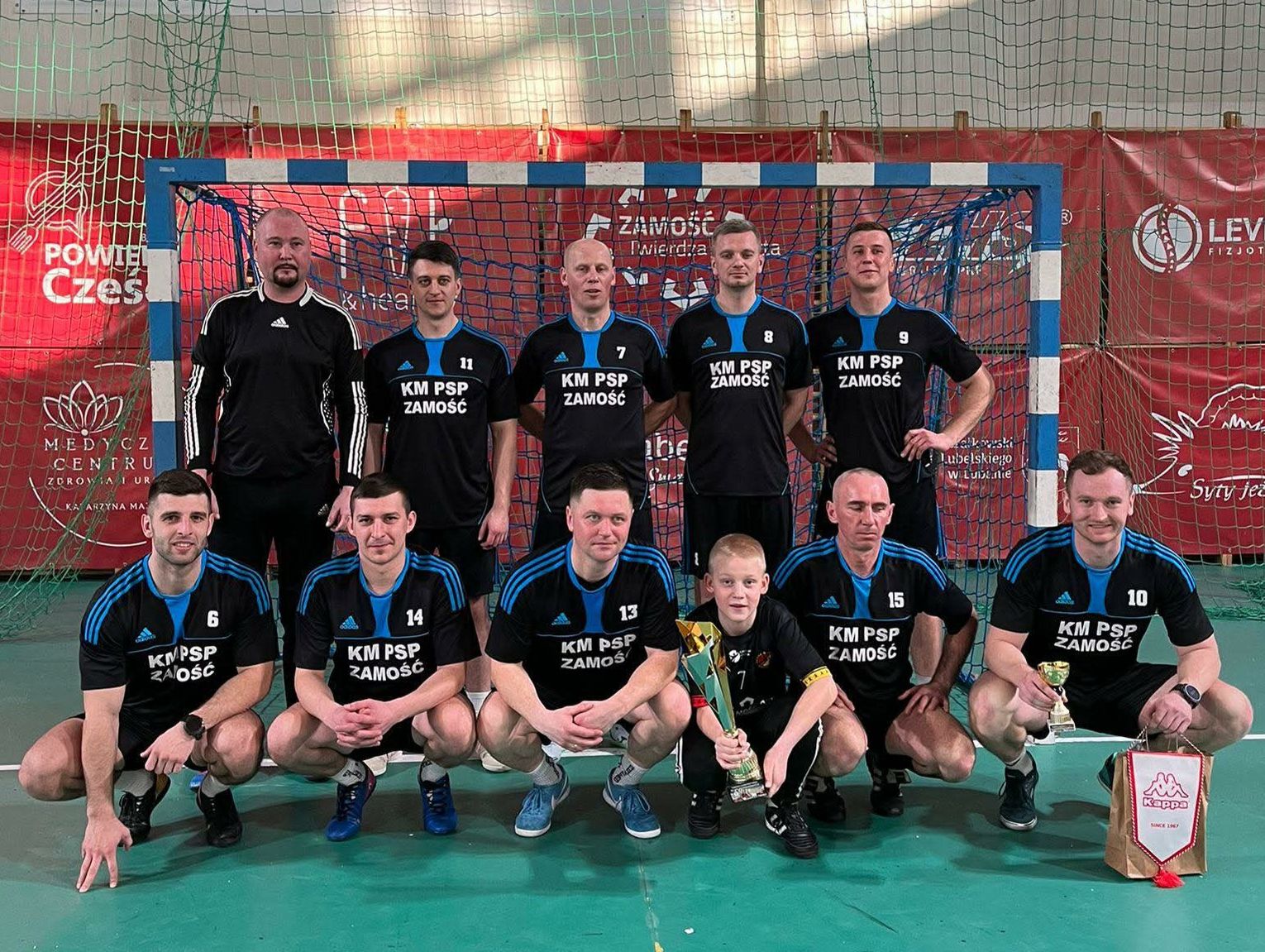 Grali dla Tomka. Mundurowi z regionu spotkali się na charytatywnym turnieju w Zamościu [ZDJĘCIA]