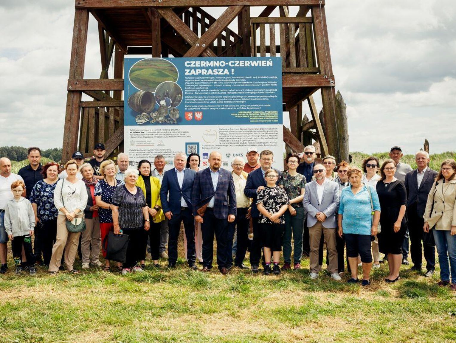 Grodzisko w Czermnie już nie do pominięcia. W gminie Tyszowce ustawiono tablice informacyjne
