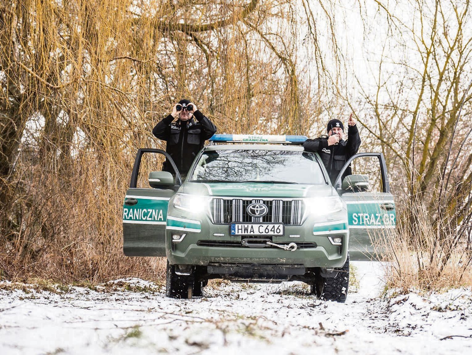 Horodło: Mężczyzna leżał w łóżku i nie był już w stanie się poruszać. Pograniczników coś tchnęło