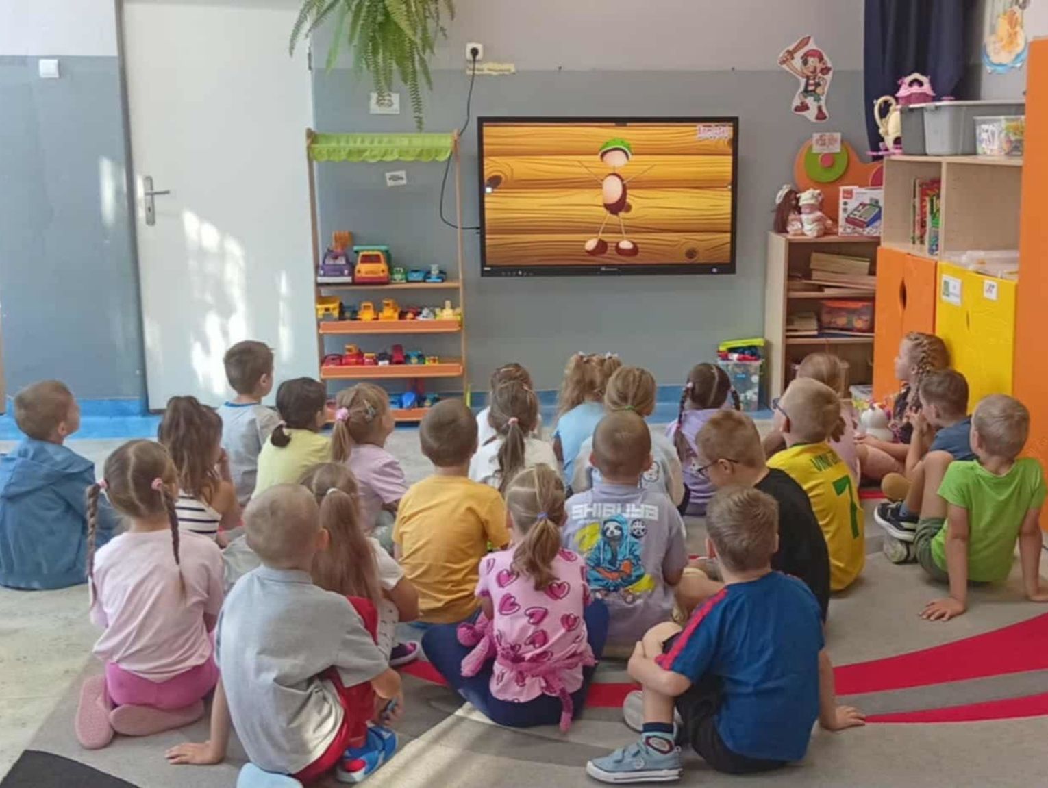 Hrubieszów: Gratka dla przedszkolaków. Mają nowoczesne tablice multimedialne