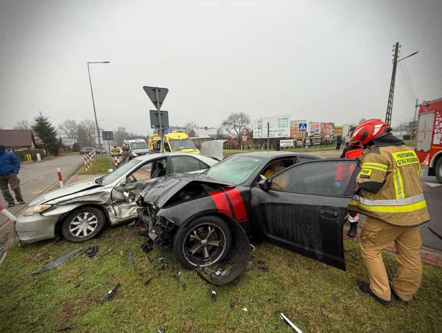 Hrubieszów: Nauczyciel na rauszu spowodował wypadek [ZDJĘCIA]