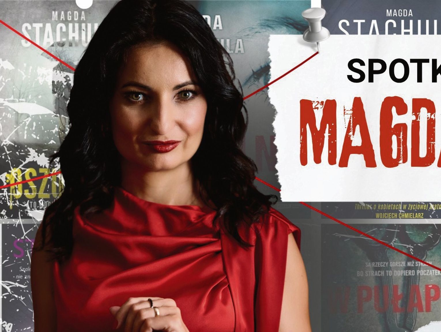 Hrubieszów: Spotkanie z Magdą Stachulą. Nie tylko o mrokach ludzkiej psychiki