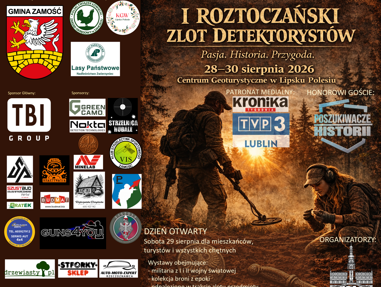 I Roztoczański Zlot Detektorystów, czyli na tropach histori