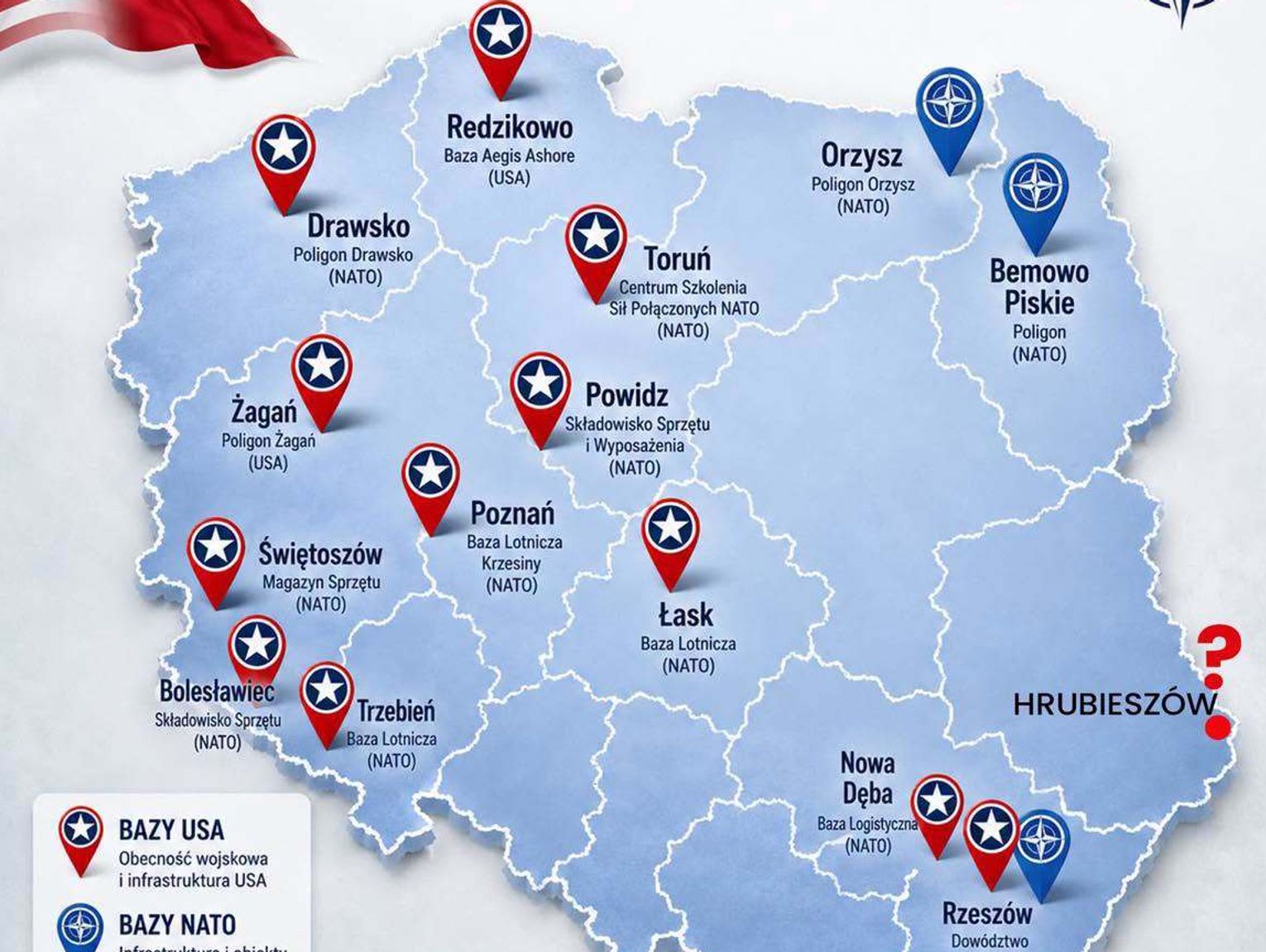 Jakie są szanse na bazę NATO w Hrubieszowie? Burmistrz wysłała śmiałą ofertę do BBN