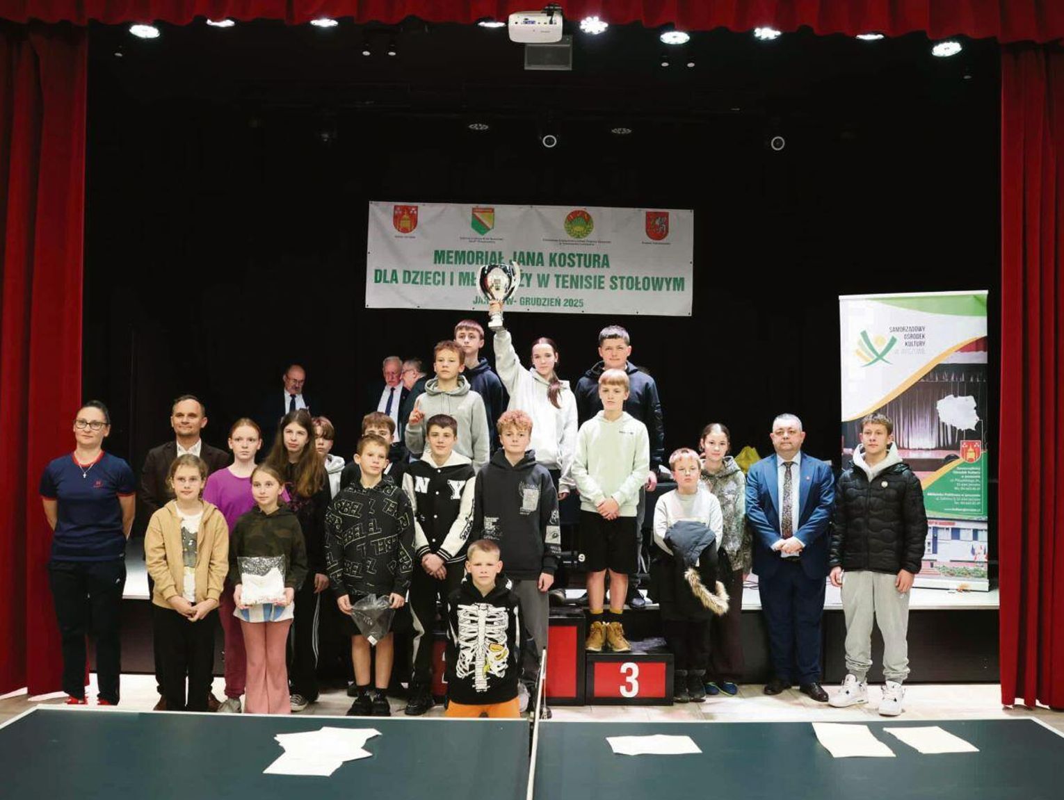 Jarczów: Prawie 100 zawodników zagrało w Memoriale Jana Kostura w Tenisie Stołowym