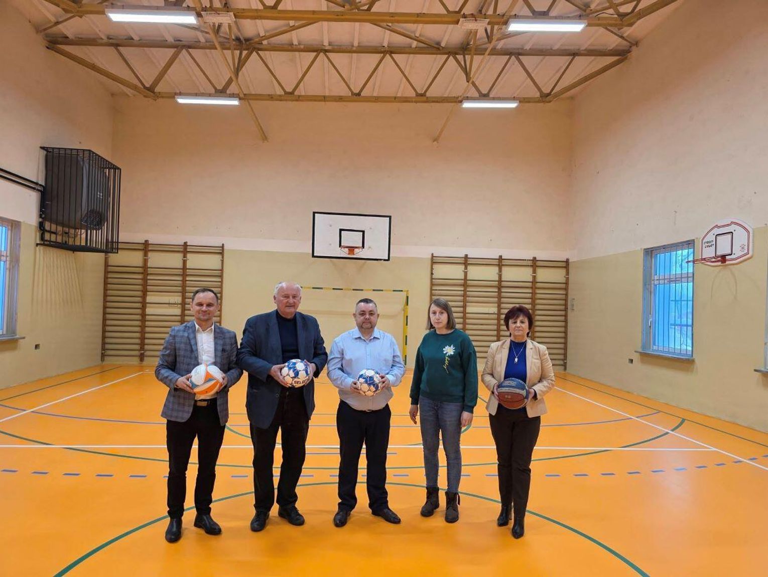 Jarczów: Wychowanie fizyczne na nowej, lepszej sali gimnastycznej