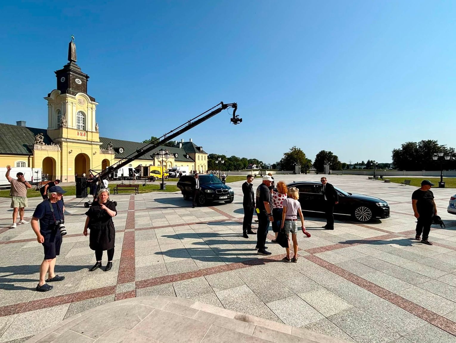 Ekipa „Rancza” w Radzyniu. Pałac Potockich na planie 11. sezonu