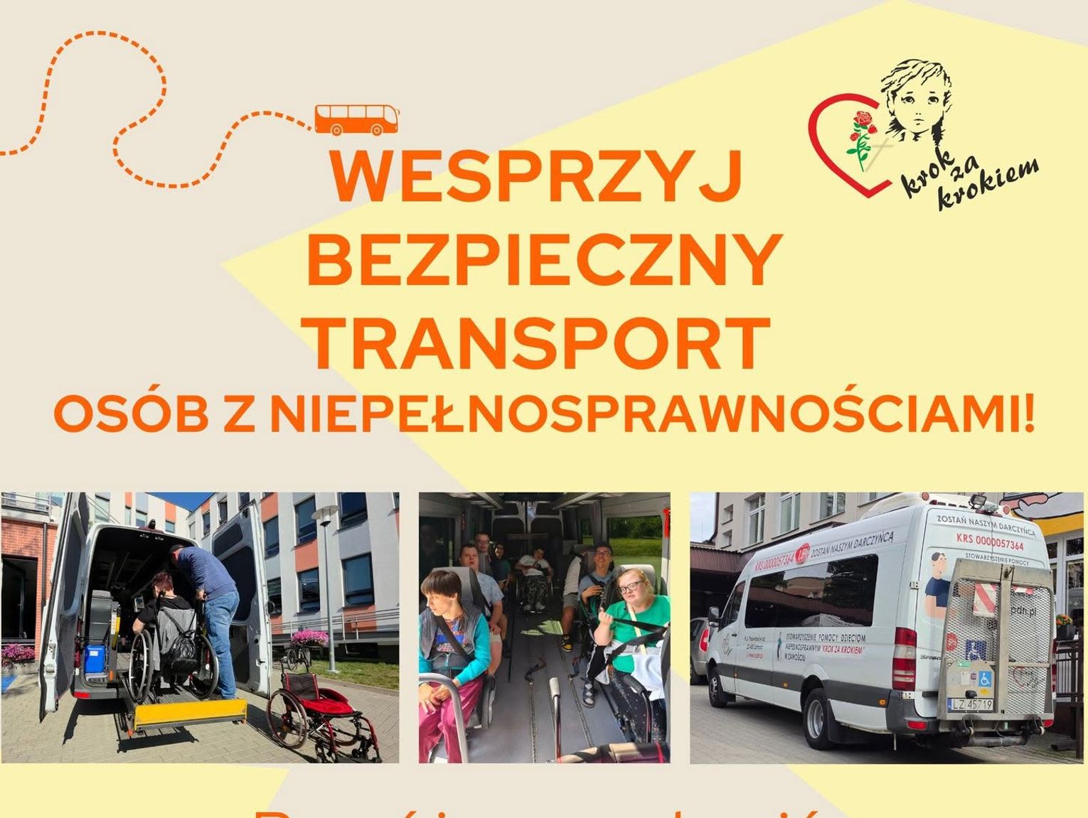 Krok za krokiem zbiera 400 tys. zł na nowe autobusy i busa w Zamościu