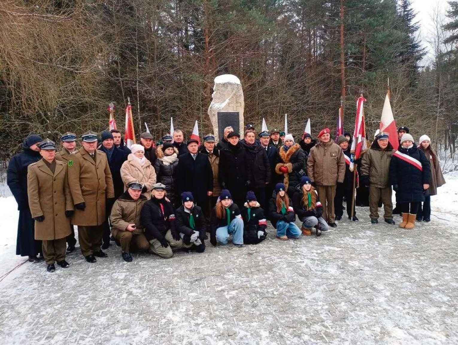 Krwawy luty 1943. W Starej Hucie oddano hołd bohaterom bitwy pod Lasowcami