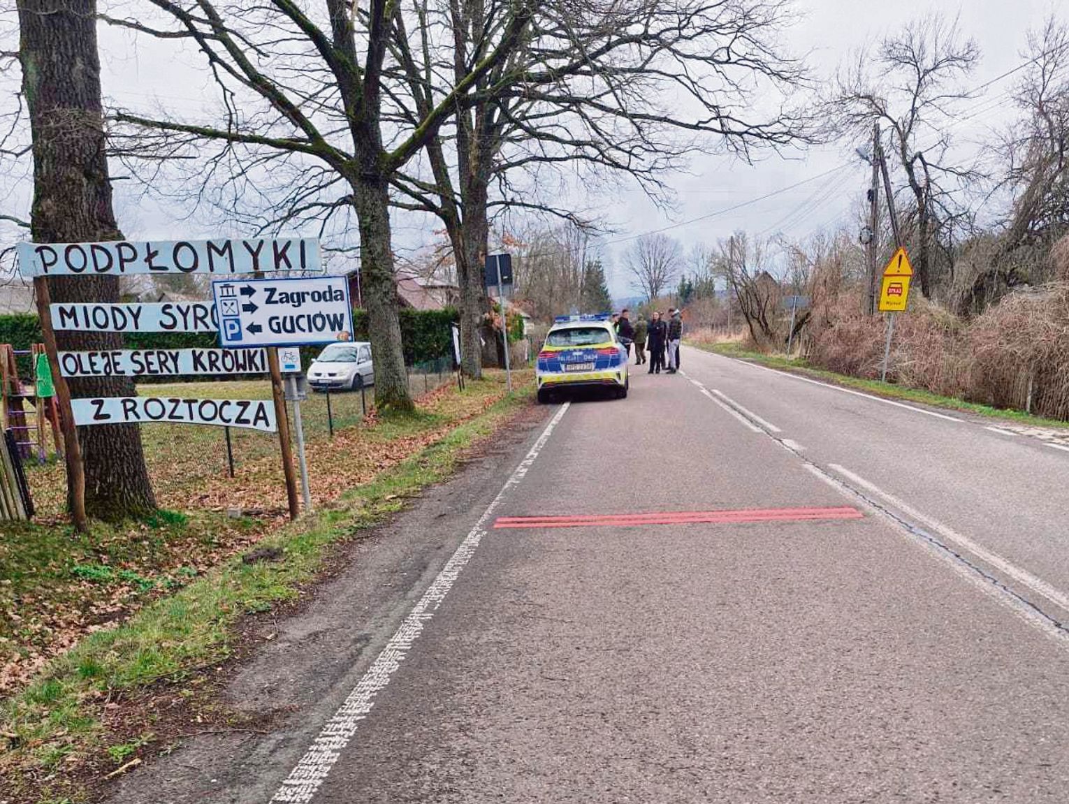Latem Guciów przypomina zakopiańskie Krupówki. Starosta: "Możemy przeanalizować pomysł ograniczenia prędkości
