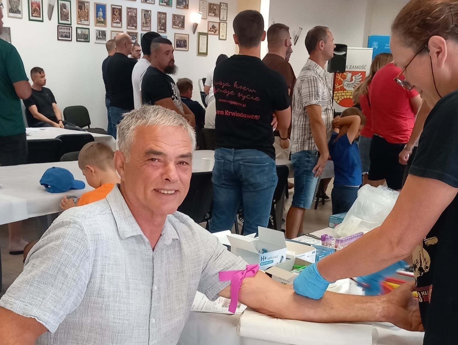 Letnia Transfuzja Pomocy w Mokrem. 95 osób oddało krew