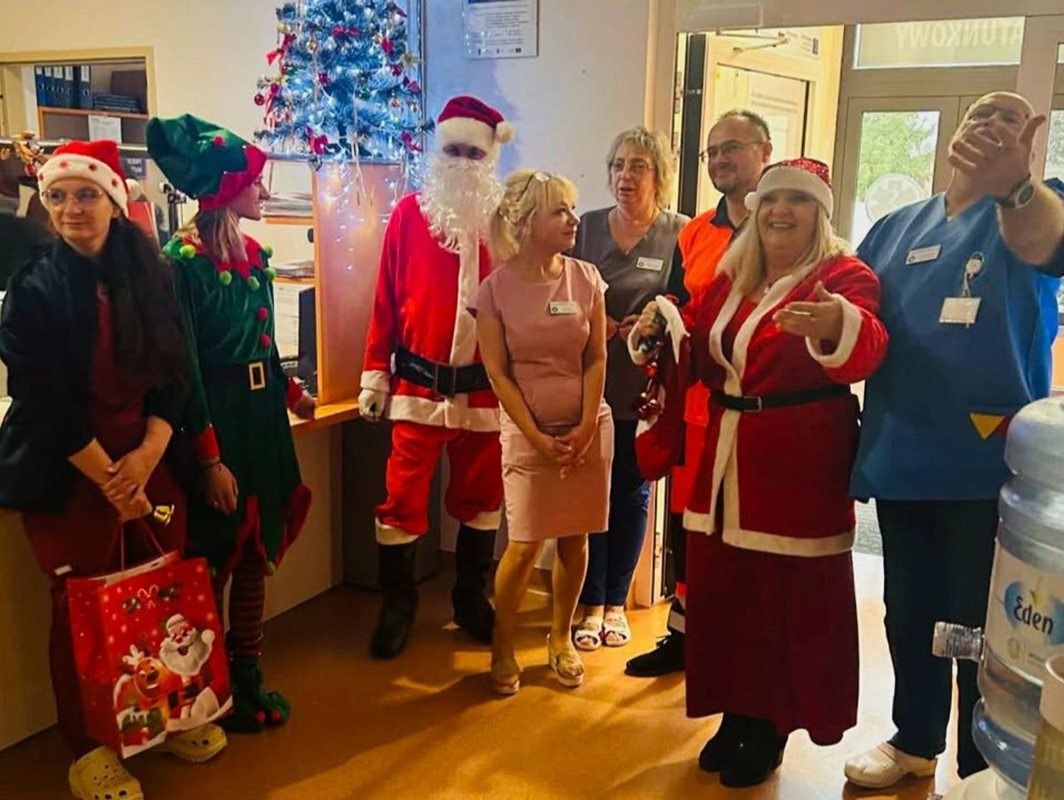 Mikołajki w tomaszowskim szpitalu [ZDJĘCIA]