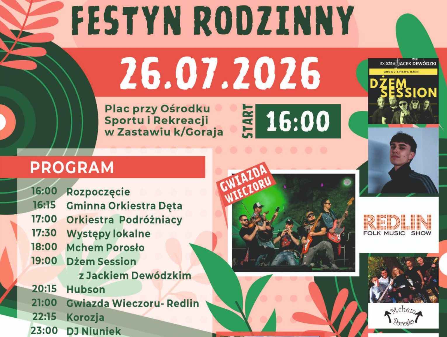 Muzyczny ogień i smaki regionu w Zastawiu!